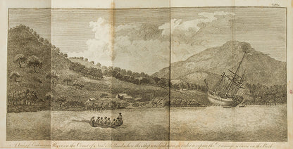 Hawkesworth's An Account of the Voyages for Making Discoveries in the Southern Hemisphere, the fourth edition printed in Scotland with plates freshly re-engraved for this edition.