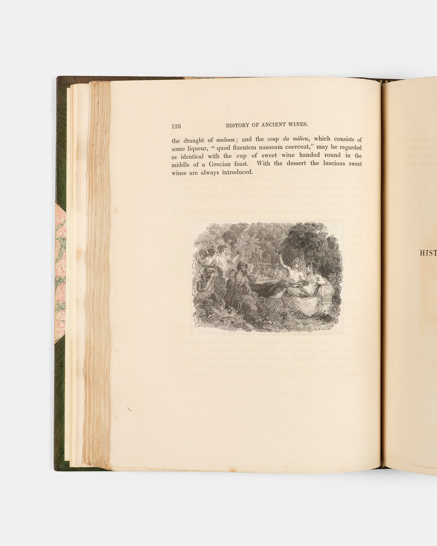 Finely bound by Sangorski & Sutcliffe, this first edition of Alexander's History of Ancient and Modern Wines traces the development of wine across centuries, from Ancient Greece to Languedoc. 
