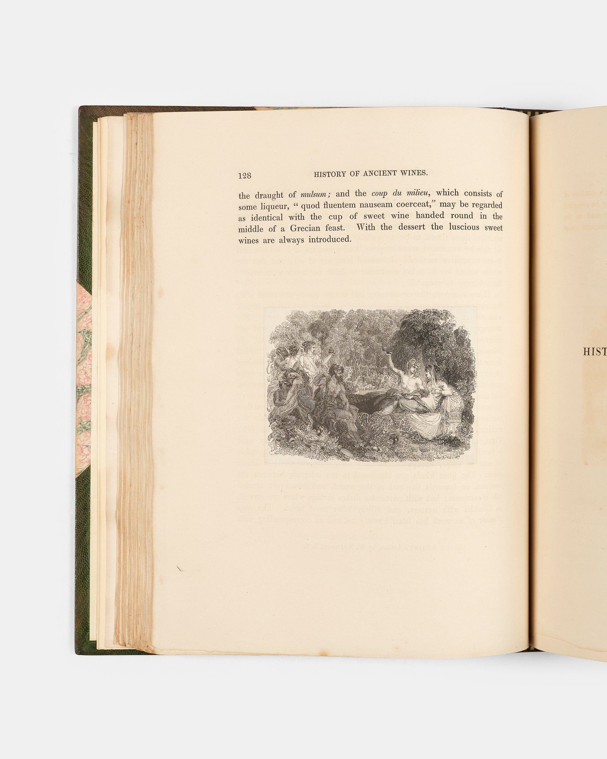 Finely bound by Sangorski & Sutcliffe, this first edition of Alexander's History of Ancient and Modern Wines traces the development of wine across centuries, from Ancient Greece to Languedoc. 