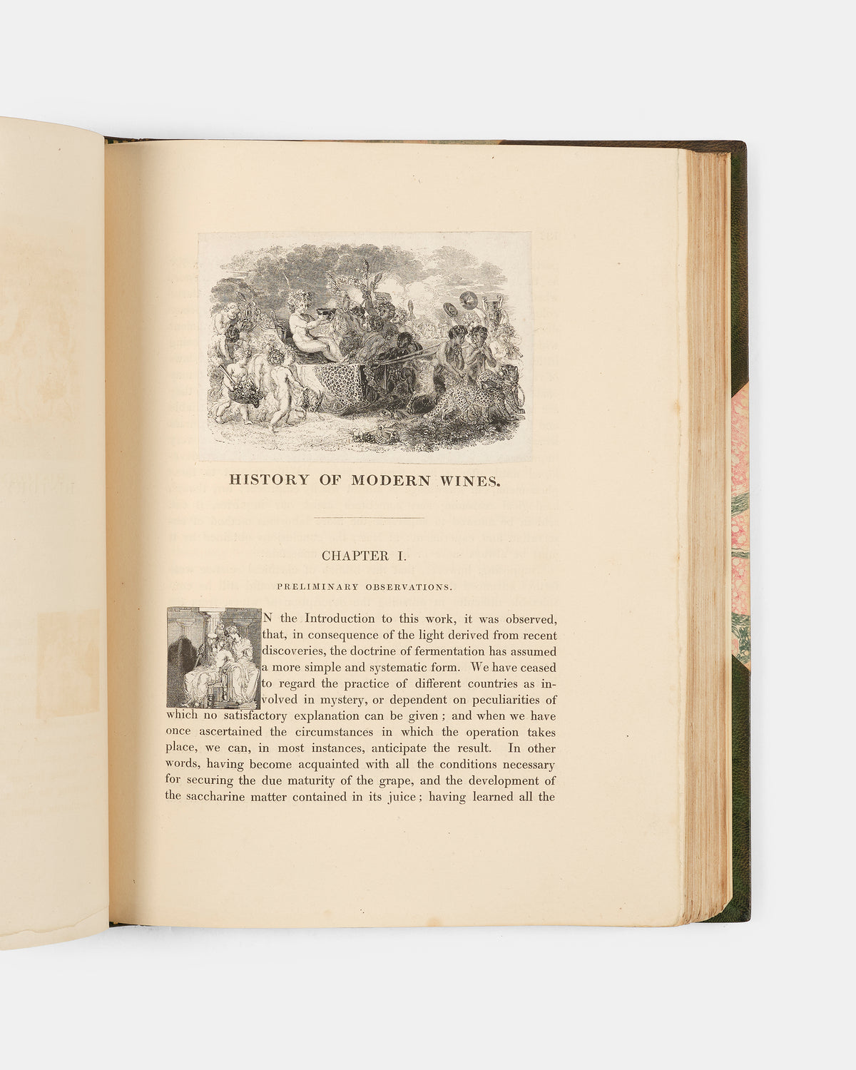 Finely bound by Sangorski & Sutcliffe, this first edition of Alexander's History of Ancient and Modern Wines traces the development of wine across centuries, from Ancient Greece to Languedoc. 