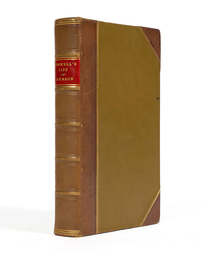 A fine copy of James Boswell's account of The Life of Samuel Johnson, a work often cited as the greatest biography in the English language. <br /><br />
