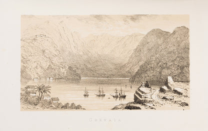 First edition of W. S. W. A Voyage in That Direction to the West Indies by Robert Elwes, a lively account of a journey to Panama, Haiti, Granada, Jamaica, Saint Kitts, and Trinidad.