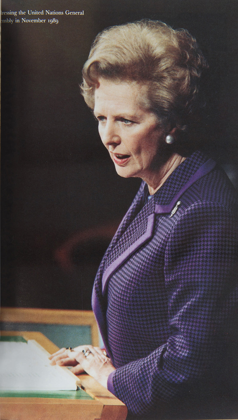 A fine copy of the first edition of Margaret Thatcher's, The Downing Street Years with fine suites of black and white photographic illustrations
