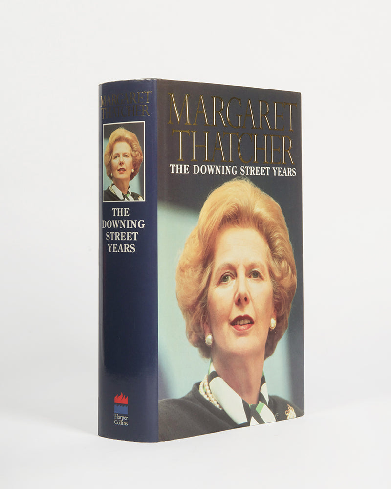 A fine copy of the first edition of Margaret Thatcher's, The Downing Street Years with fine suites of black and white photographic illustrations