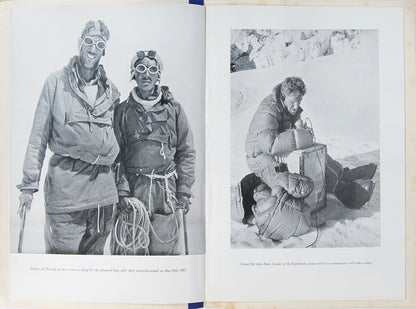 A programme for the celebration of the Ascent of Everest at the Royal Festvial Hall, issued by The Times.