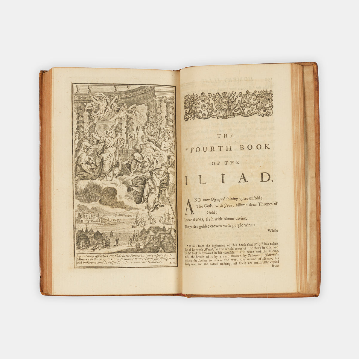 A lovely edition of Alexander Pope's translation of The Iliad by Homer.