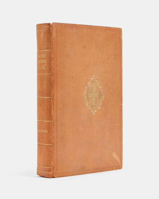 This first edition traces the development of the gold and silversmith from the Middle Ages to the Modern period, including chapters on hall-marking, falsification, and heraldic engraving, as well as the history and styles of the dinner service