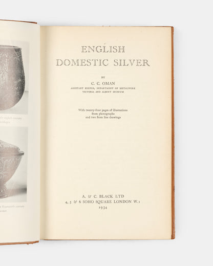 This first edition traces the development of the gold and silversmith from the Middle Ages to the Modern period, including chapters on hall-marking, falsification, and heraldic engraving, as well as the history and styles of the dinner service