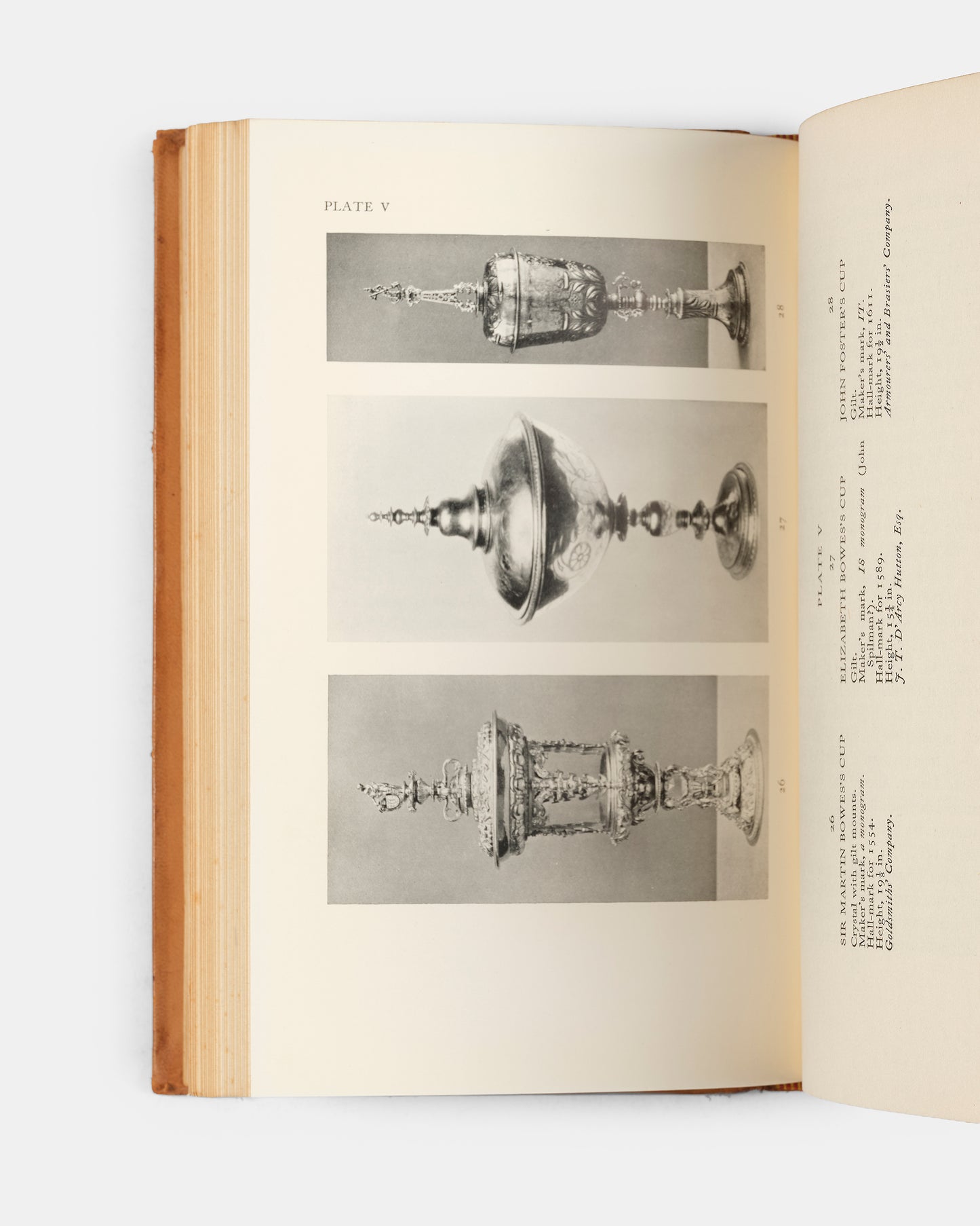 This first edition traces the development of the gold and silversmith from the Middle Ages to the Modern period, including chapters on hall-marking, falsification, and heraldic engraving, as well as the history and styles of the dinner service