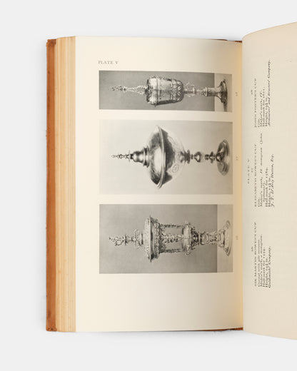 This first edition traces the development of the gold and silversmith from the Middle Ages to the Modern period, including chapters on hall-marking, falsification, and heraldic engraving, as well as the history and styles of the dinner service
