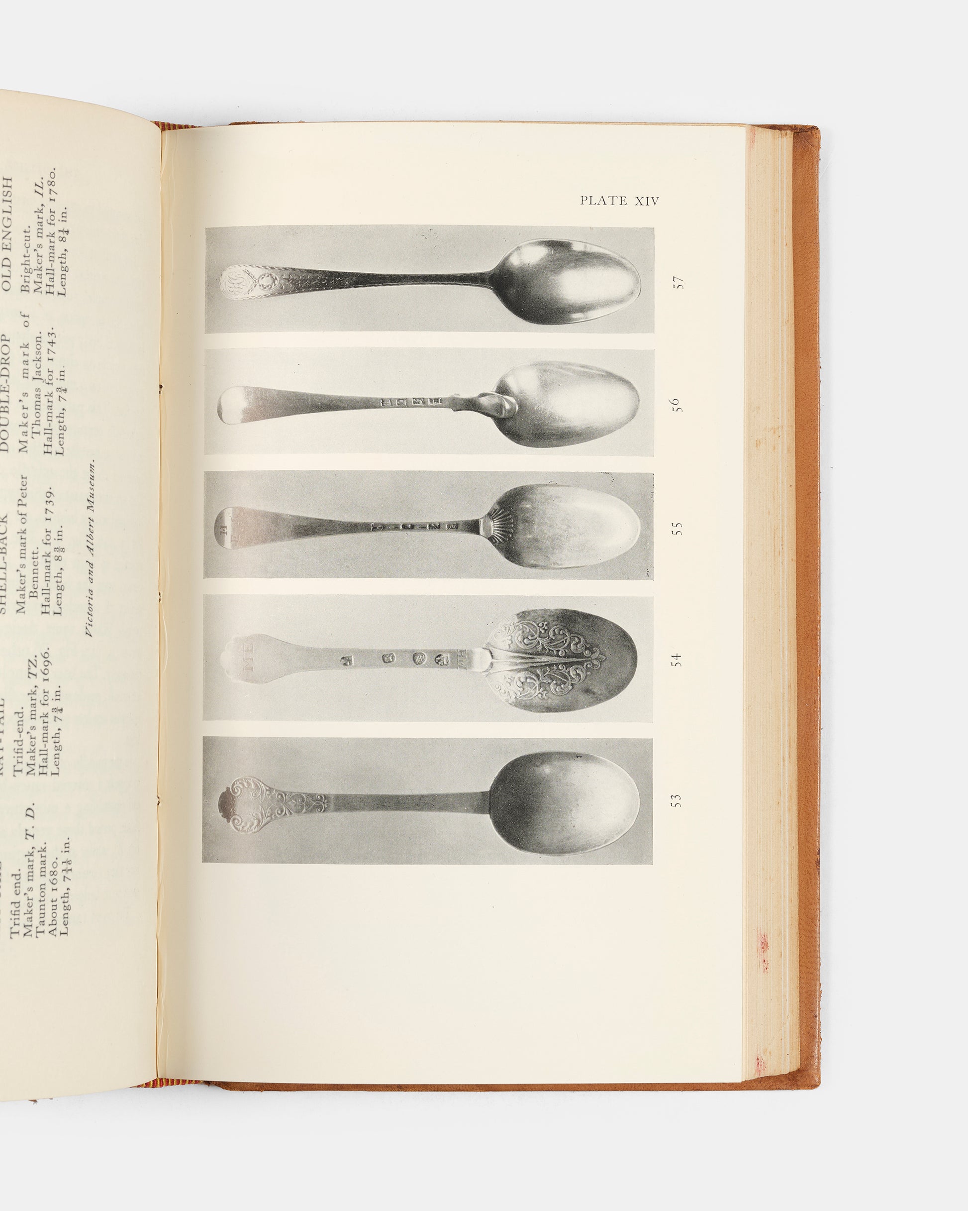 This first edition traces the development of the gold and silversmith from the Middle Ages to the Modern period, including chapters on hall-marking, falsification, and heraldic engraving, as well as the history and styles of the dinner service