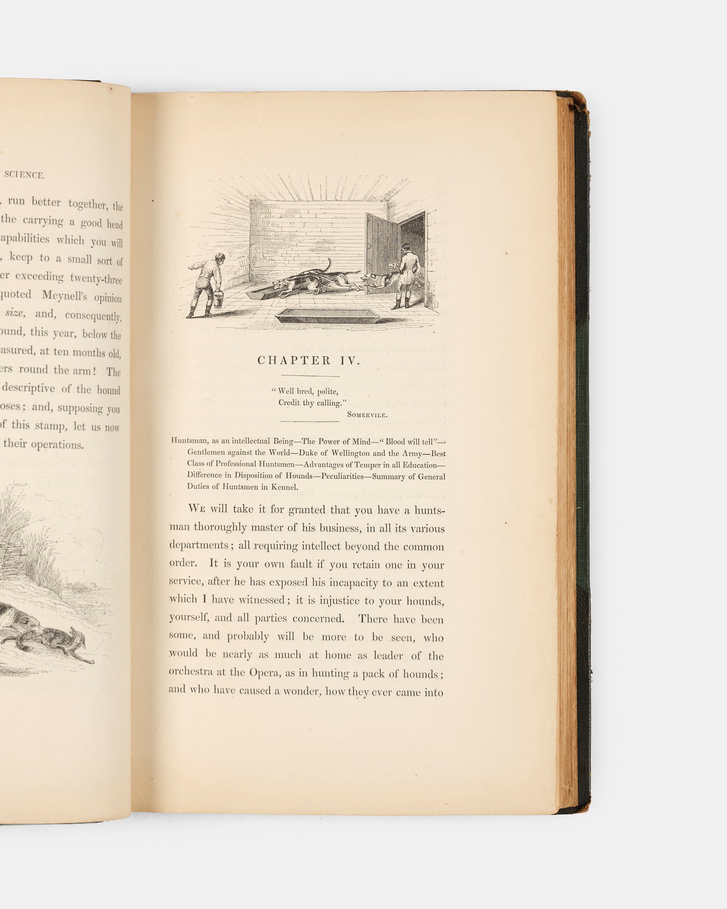 A wonderfully bound first edition, written by the Master of the Hertfordshire Hounds in 1839.