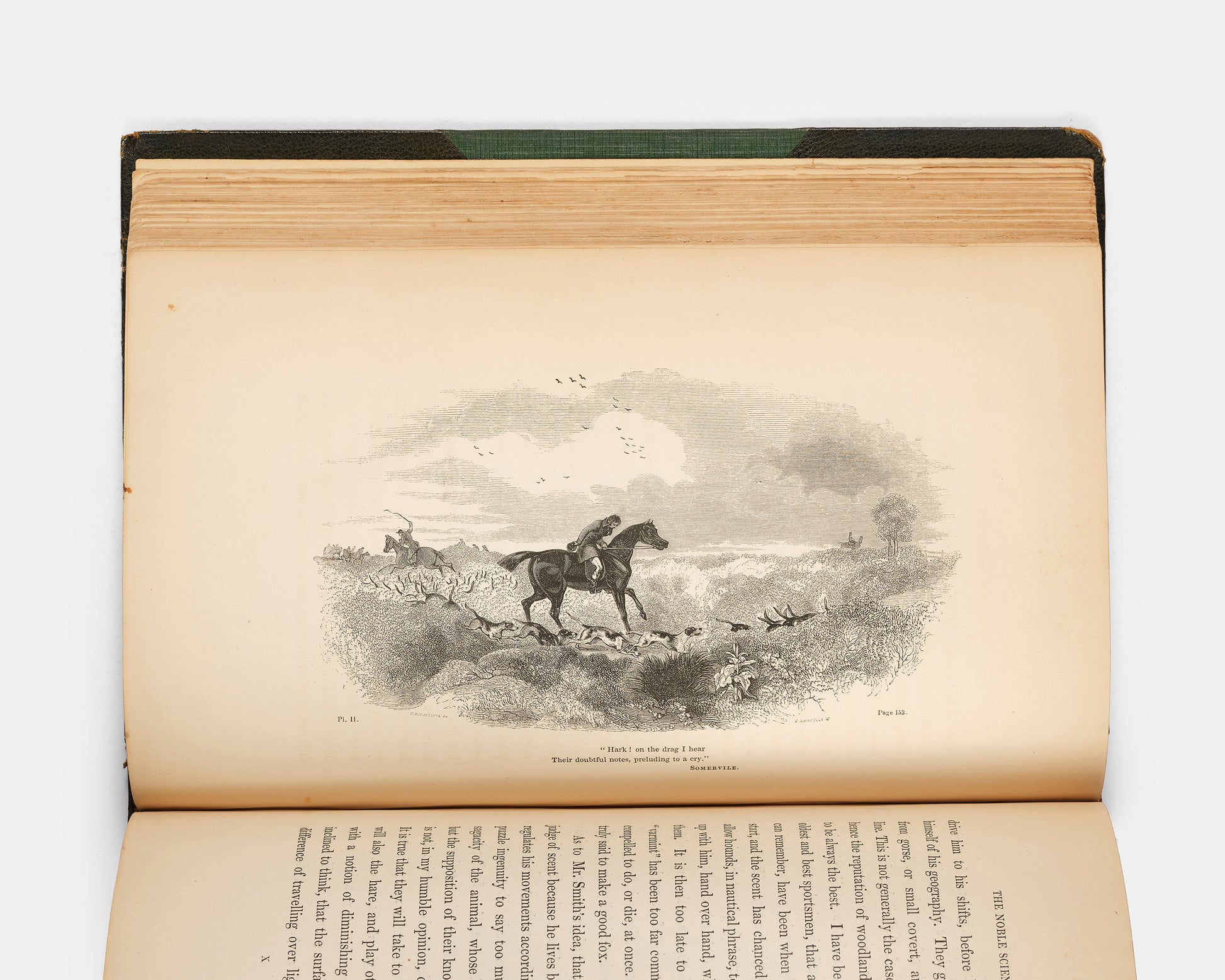 A wonderfully bound first edition, written by the Master of the Hertfordshire Hounds in 1839.