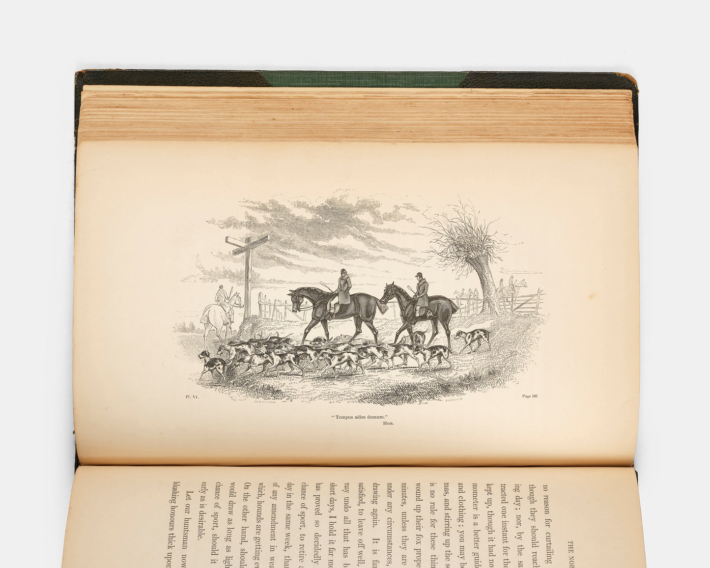 A wonderfully bound first edition, written by the Master of the Hertfordshire Hounds in 1839.