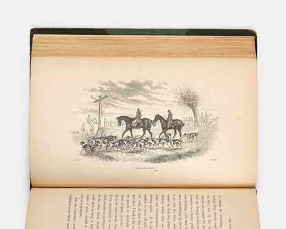 A wonderfully bound first edition, written by the Master of the Hertfordshire Hounds in 1839.
