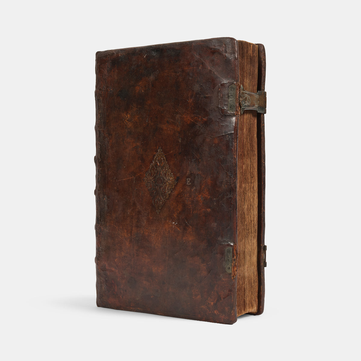 A very well preserved folio King James Bible bound with Speed's Genealogies and map of Canaan, The Book of Common Prayer, and Sternhold and Hopkins' Pslames