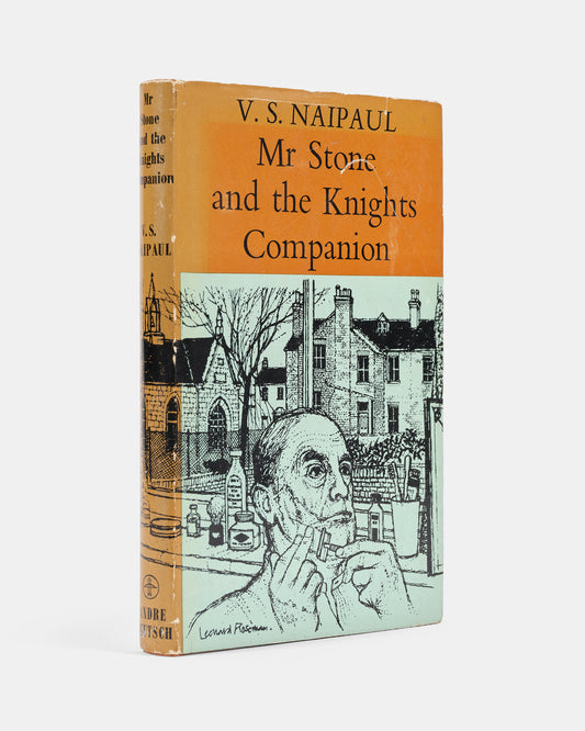 A first edition of Mr Stone and the Knights Companion by V.S. Naipaul.