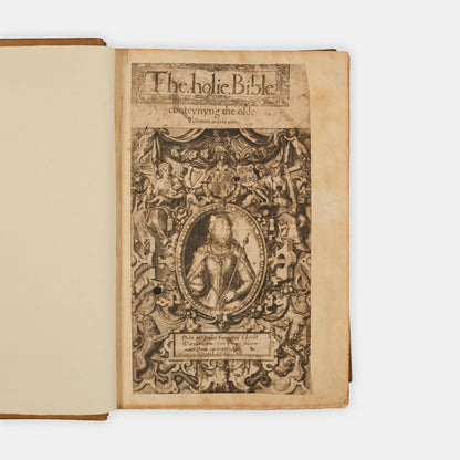 The editio princeps of the Bishop's Bible, the second authorised translation into English, and the most lavishly illustrated English Bible of the sixteenth century
