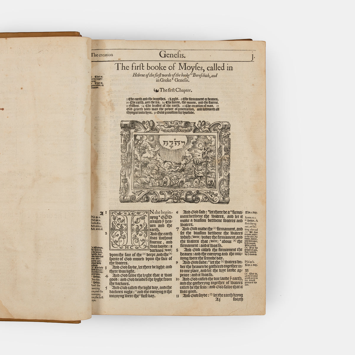 The editio princeps of the Bishop's Bible, the second authorised translation into English, and the most lavishly illustrated English Bible of the sixteenth century