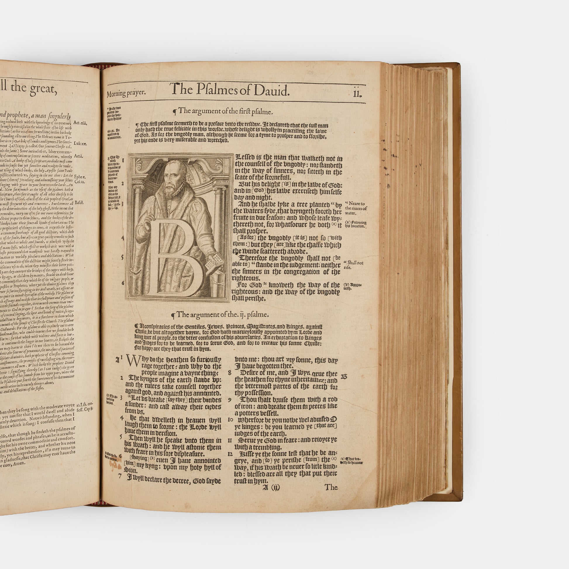 The editio princeps of the Bishop's Bible, the second authorised translation into English, and the most lavishly illustrated English Bible of the sixteenth century