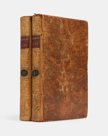 A third edition in two volumes containing an intimate look at the life of David Garrick (1717–1779), the seminal English actor, playwright, and theatre manager who revolutionised the London stage. 