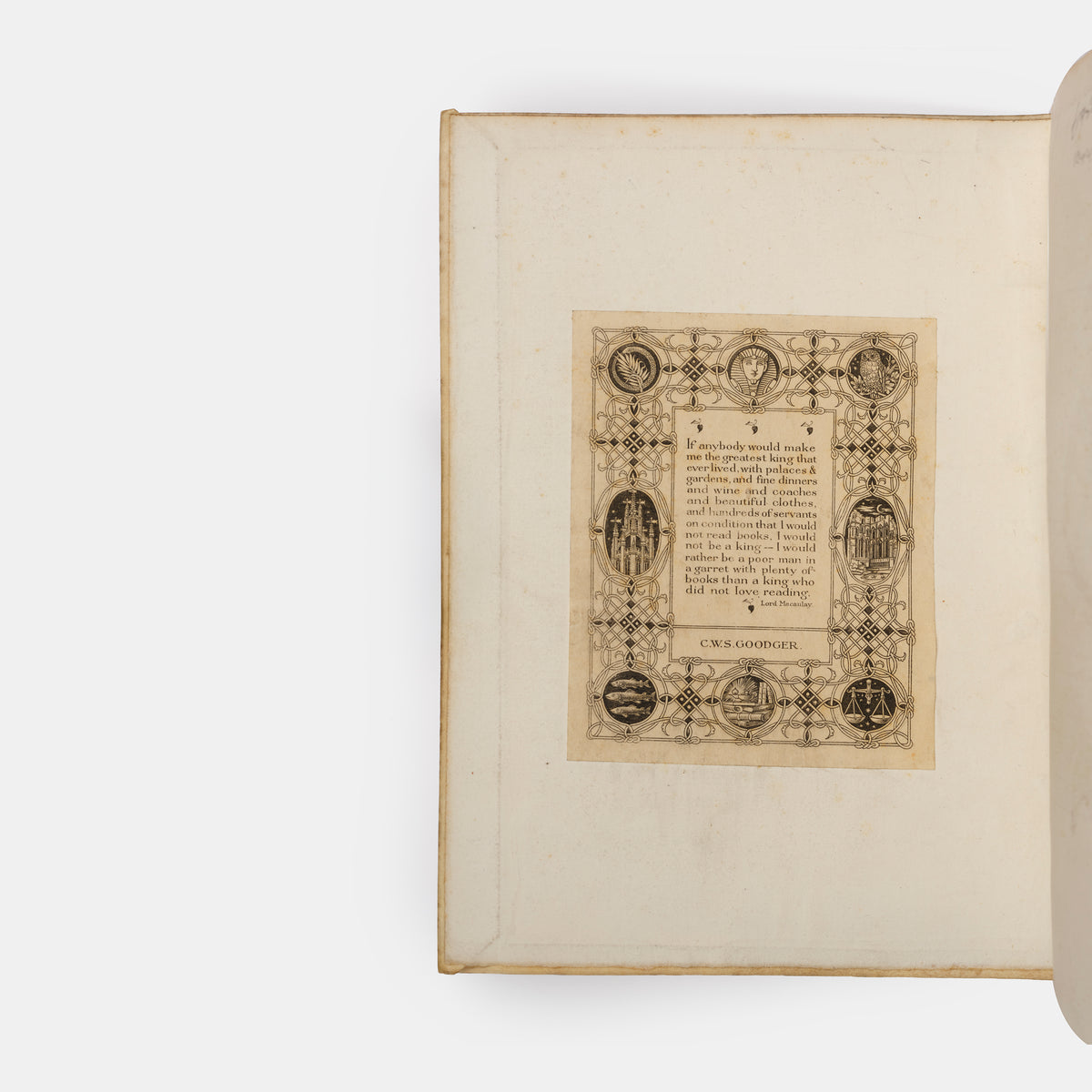 A Doves Press publication comprising poems by William Wordsworth, almost all of which were composed between the years 1798-1807