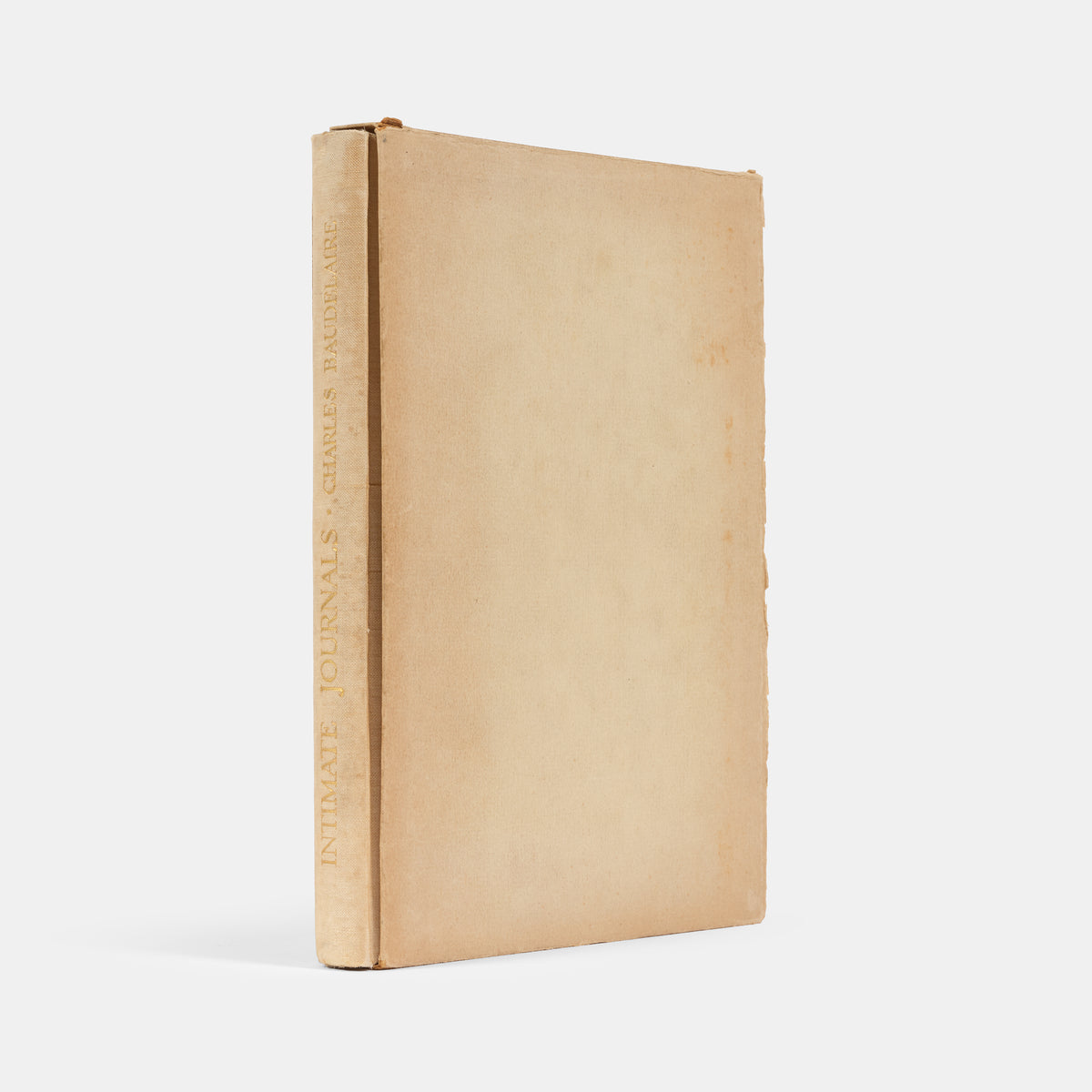 First English edition of The Intimate Journals by Charles Baudelaire, one of 50 copies signed by T.S. Eliot.