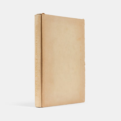 First English edition of The Intimate Journals by Charles Baudelaire, one of 50 copies signed by T.S. Eliot.