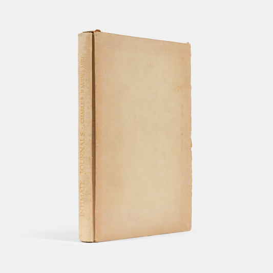First English edition of The Intimate Journals by Charles Baudelaire, one of 50 copies signed by T.S. Eliot.