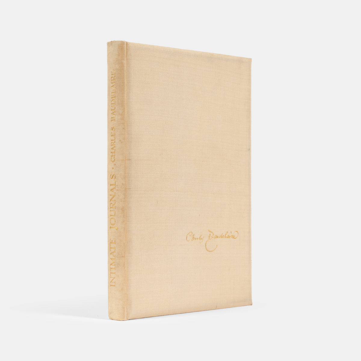 First English edition of The Intimate Journals by Charles Baudelaire, one of 50 copies signed by T.S. Eliot.