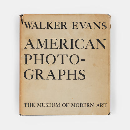 Walker Evans' American Photographs is divided into two thoughtfully sequenced sections. The first shows American citizens; the second shows their built environments.