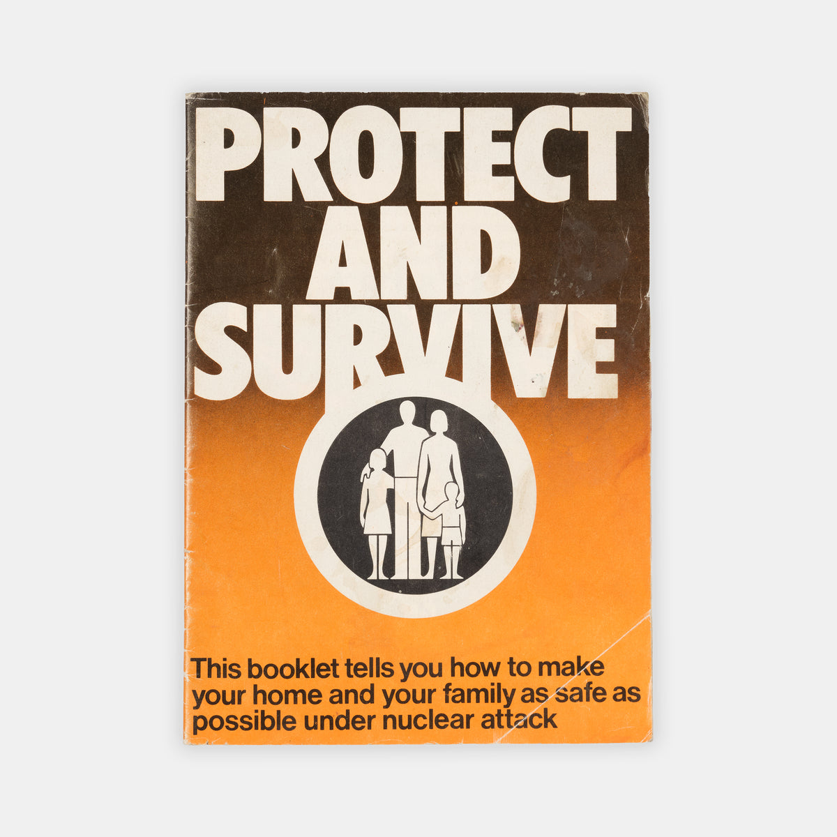 Uncommon first editions of the UK's famous <em>Protect and Survive</em> civil defense pamphlet, its companion volume, <em>Domestic Nuclear Shelters</em>, and the parody <em>Meet Mr. Bomb.</em>