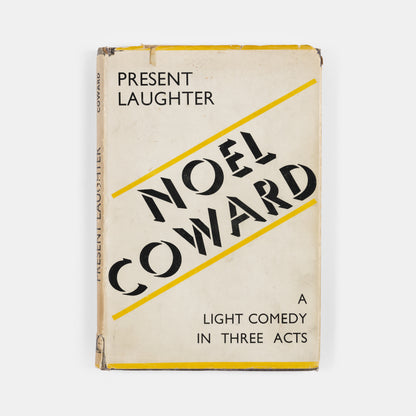 A signed first edition of Present Laughter by Noel Coward.