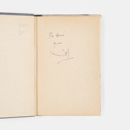A signed first edition of Present Laughter by Noel Coward.