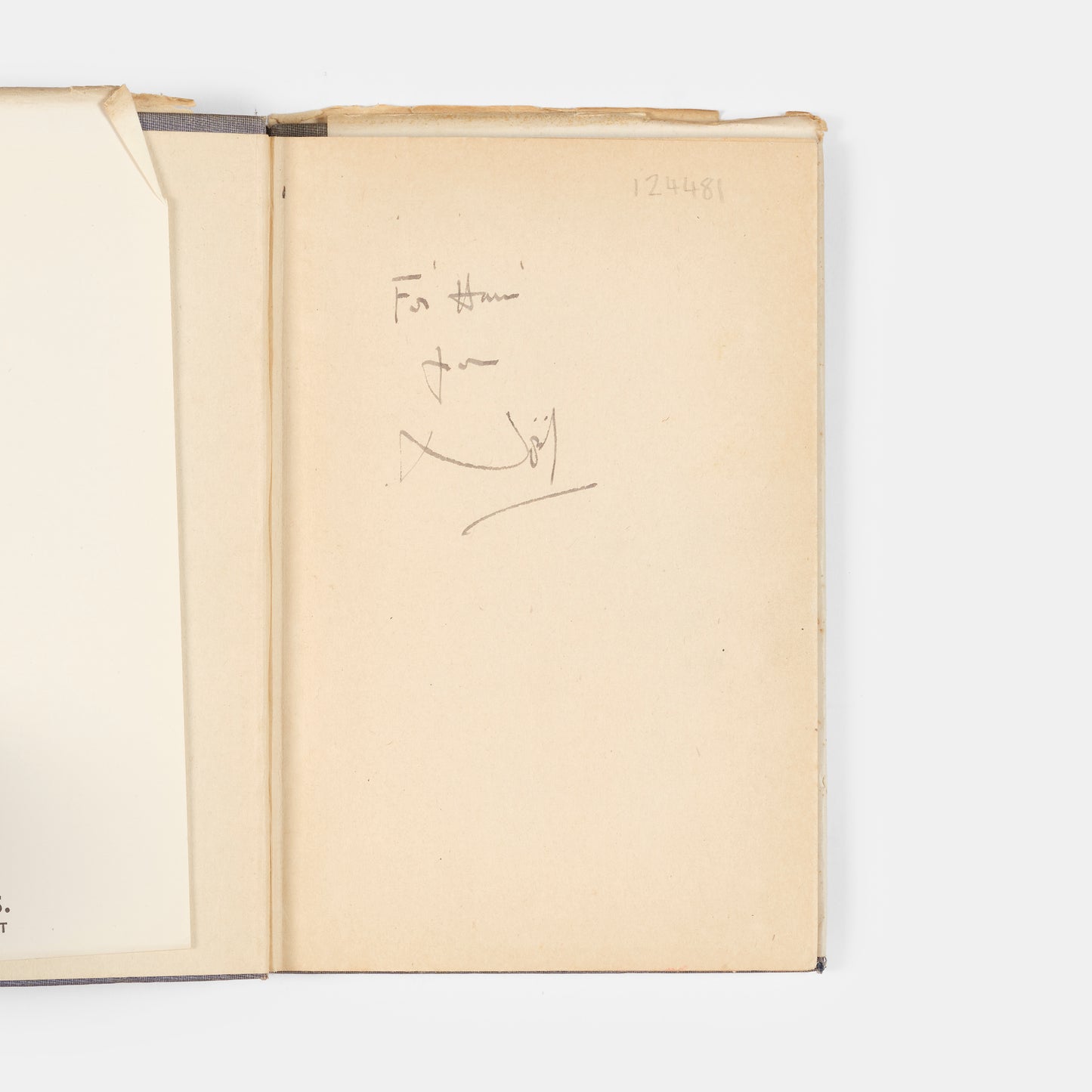 A signed first edition of Present Laughter by Noel Coward.