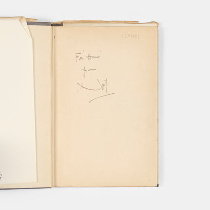 A signed first edition of Present Laughter by Noel Coward.