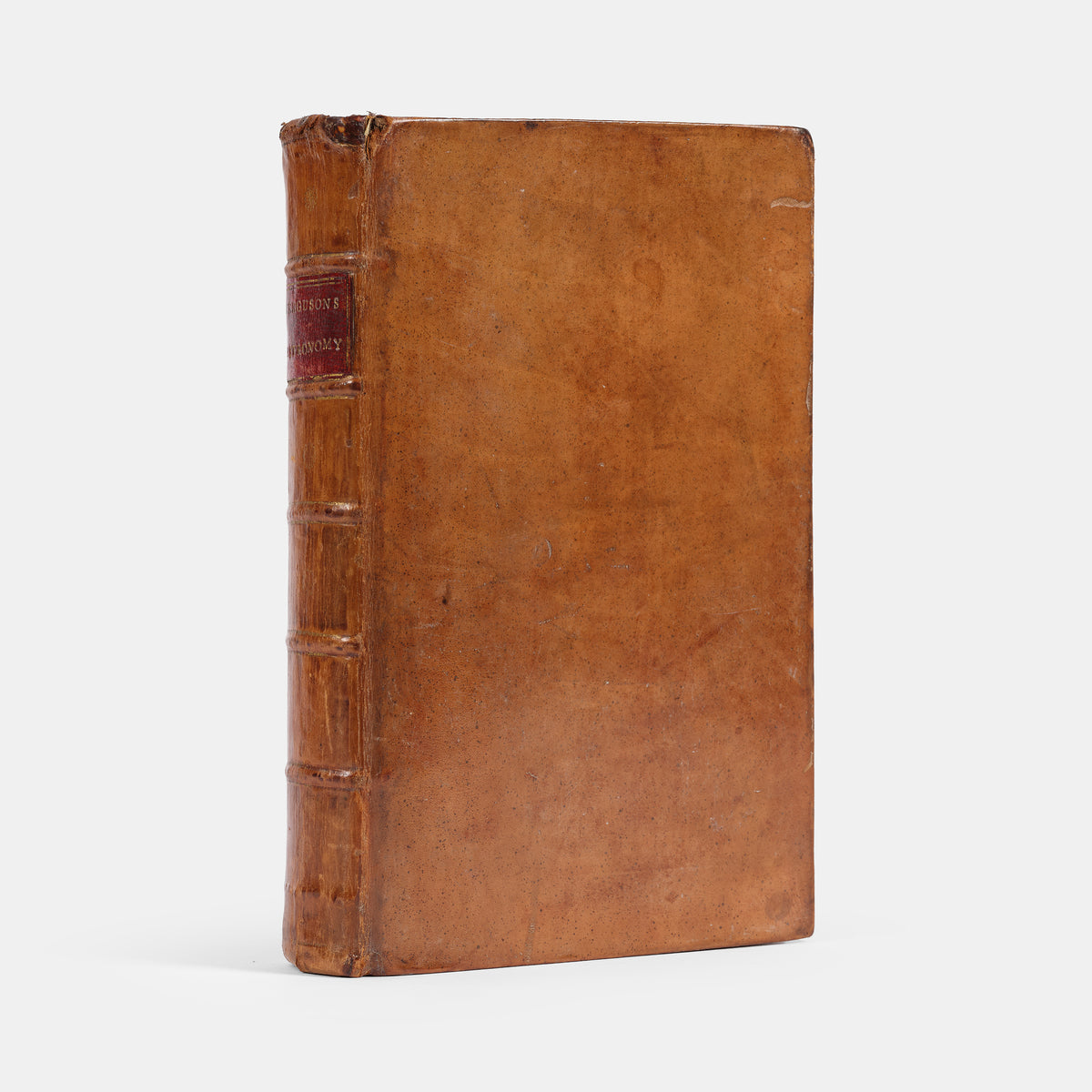Ninth edition of James Ferguson's Astronomy Explained Upon Sir Isaac Newton's Principles in a contemporary calf binding