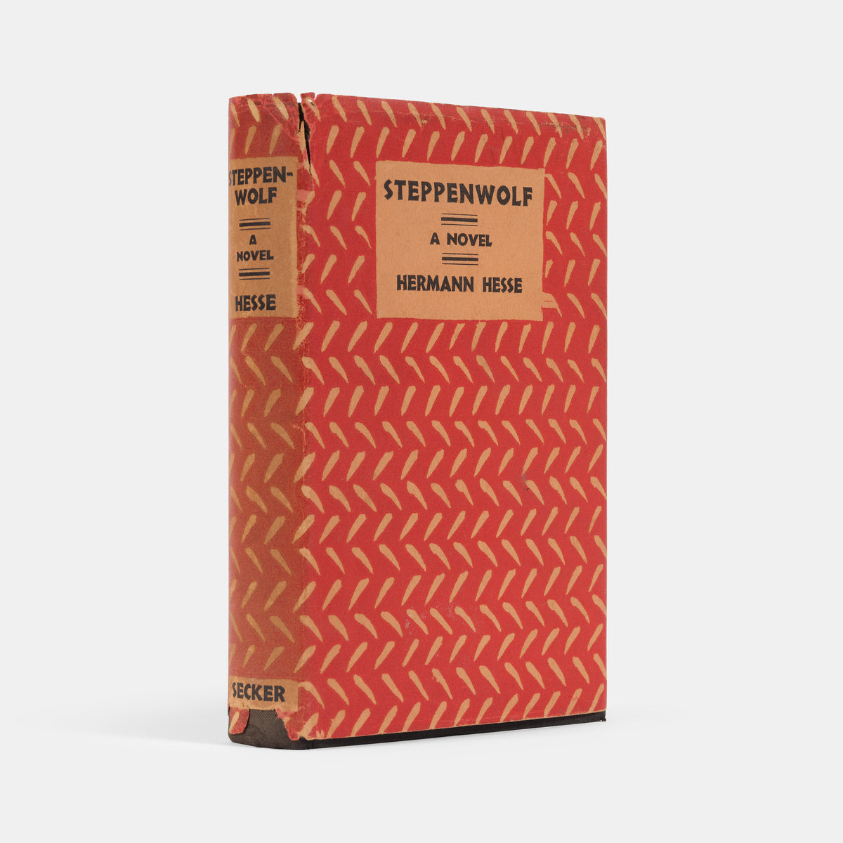 First English edition of Steppenwolf by Hermann Hesse, in the exceptionally rare dustjacket.