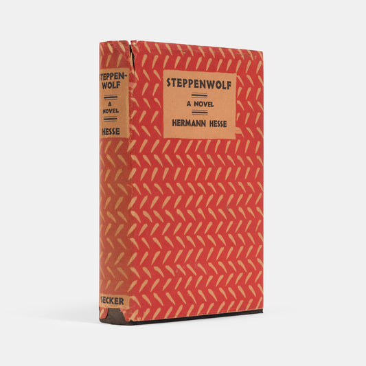 First English edition of Steppenwolf by Hermann Hesse, in the exceptionally rare dustjacket.