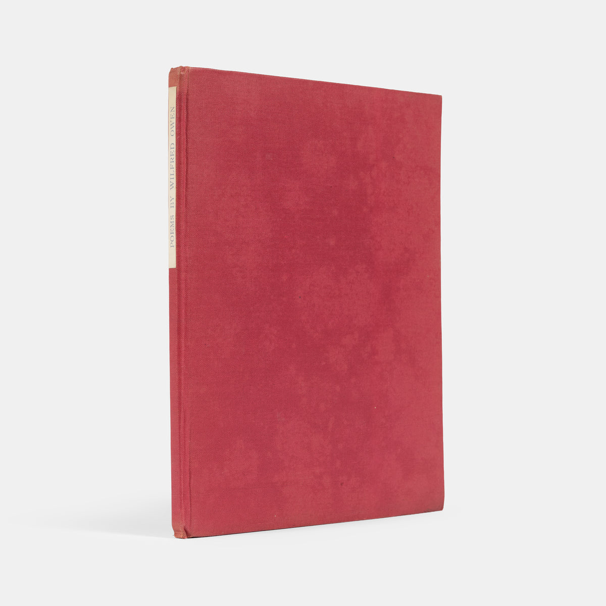 A first edition, first impression of Poems by Wilfred Owen, one of only 1000 copies.