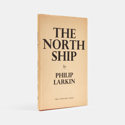 Pirated edition of The North Ship by Philip Larkin, signed by the author.