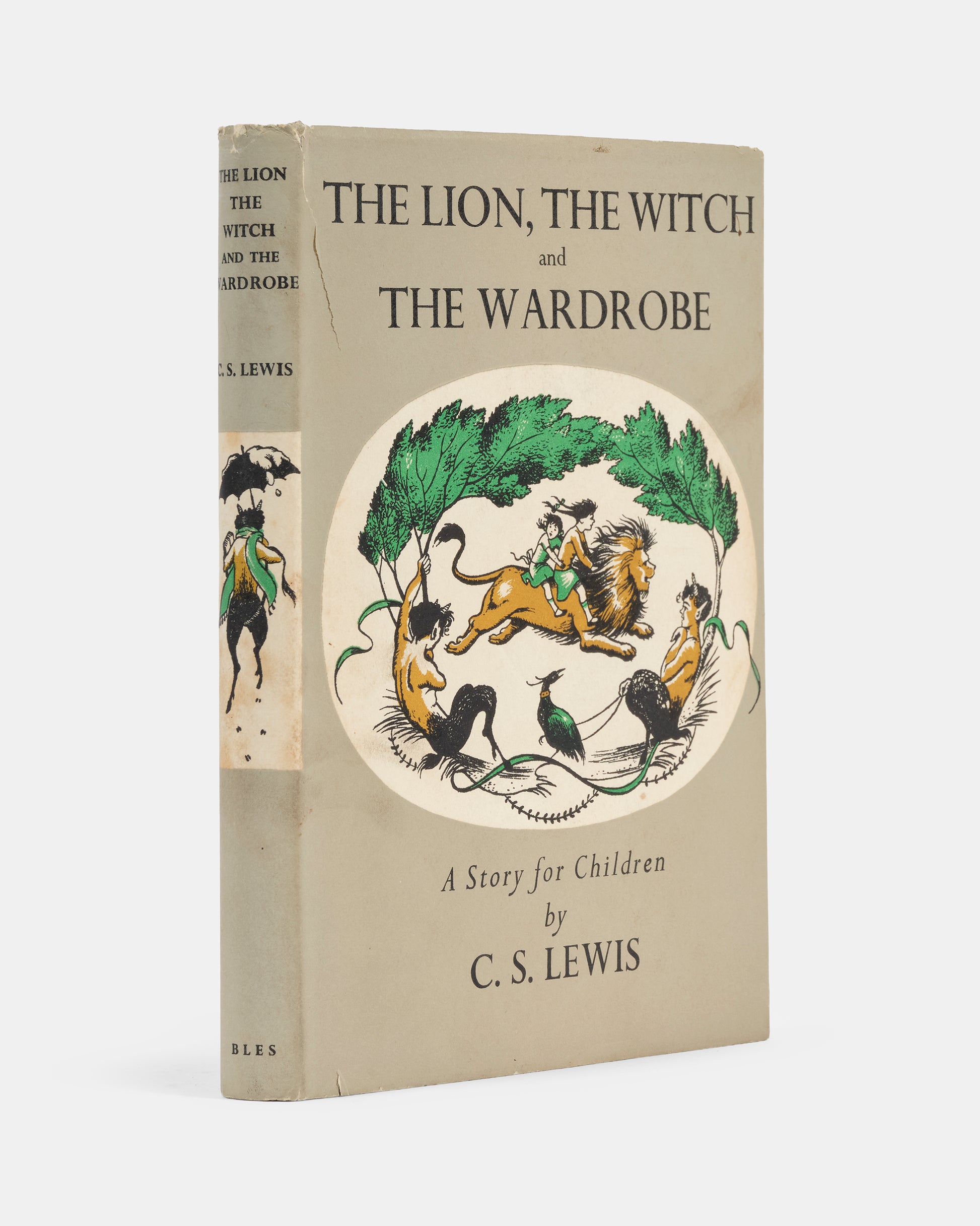 A first edition, fourth impression of The Lion, The Witch and The Wardrobe by C.S. Lewis - the first and most popular book of the beloved series.