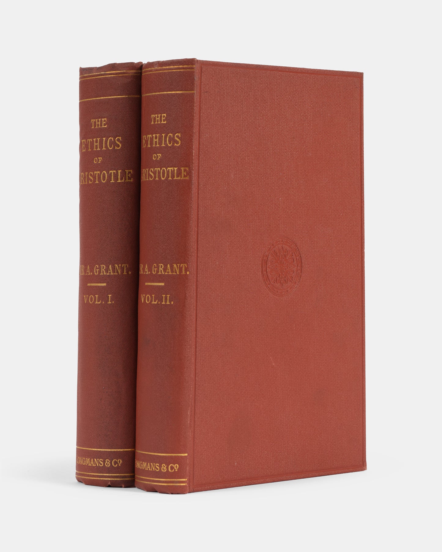 The fourth edition of Sir Alexander Grant's English language translation of Aristotle's Ethics with his critical notes and essays
