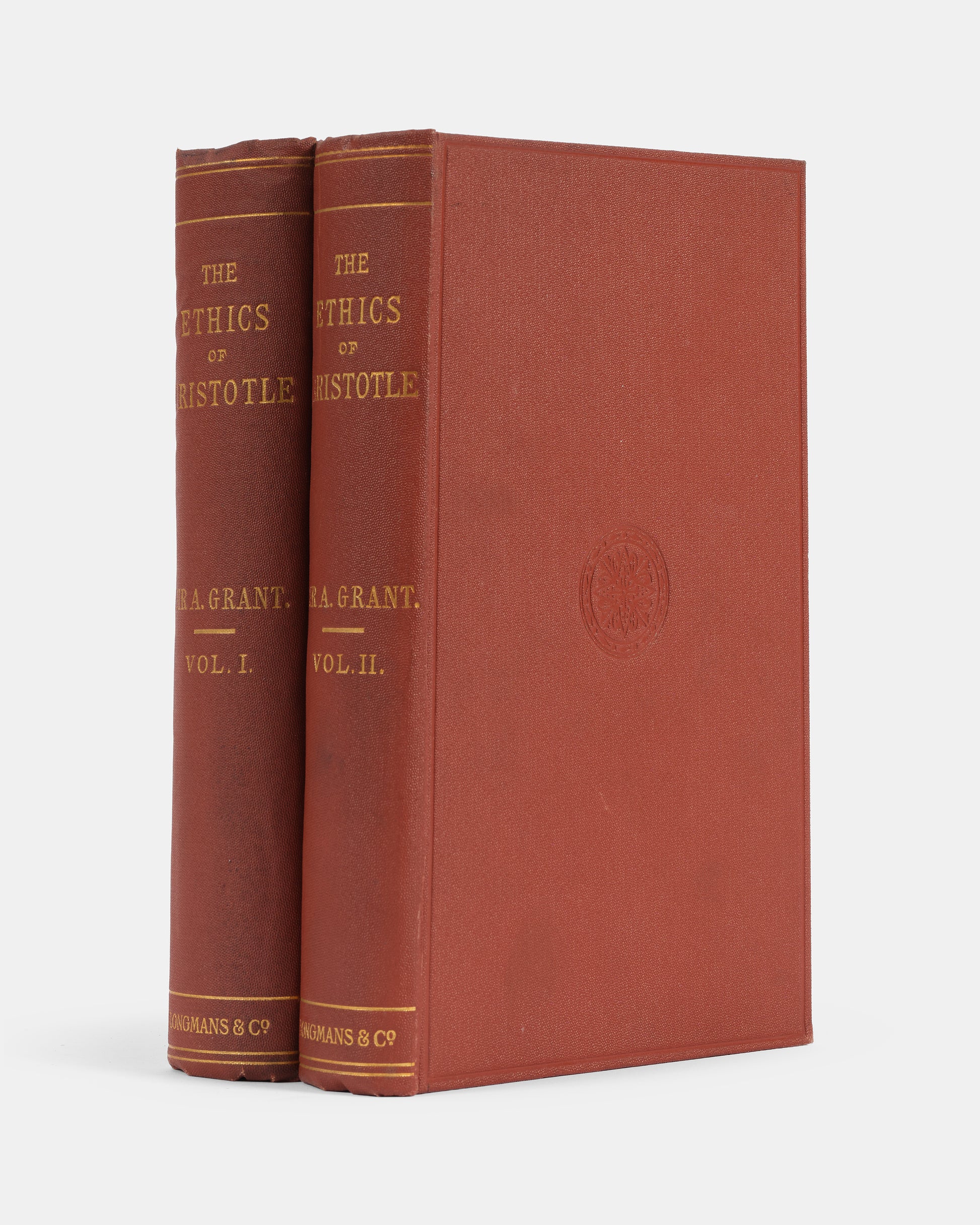 The fourth edition of Sir Alexander Grant's English language translation of Aristotle's Ethics with his critical notes and essays