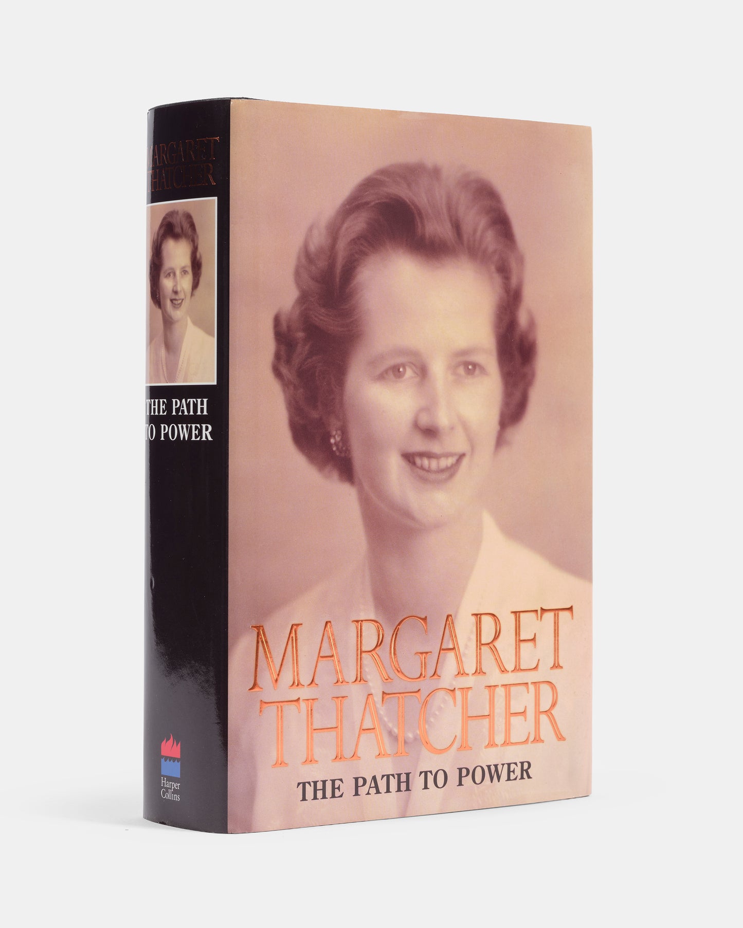 A first edition of Margaret Thatcher's autobiography The Path to Power, signed by Lady Thatcher on the title page