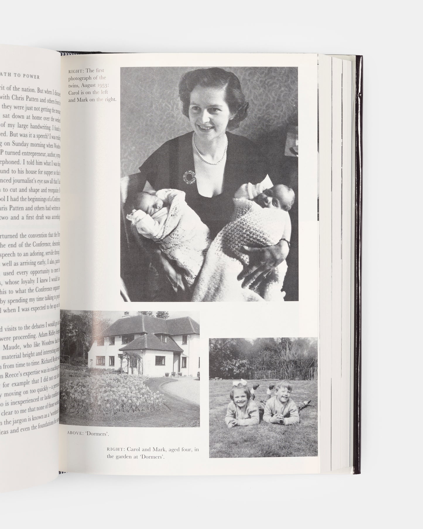 A first edition of Margaret Thatcher's autobiography The Path to Power, signed by Lady Thatcher on the title page