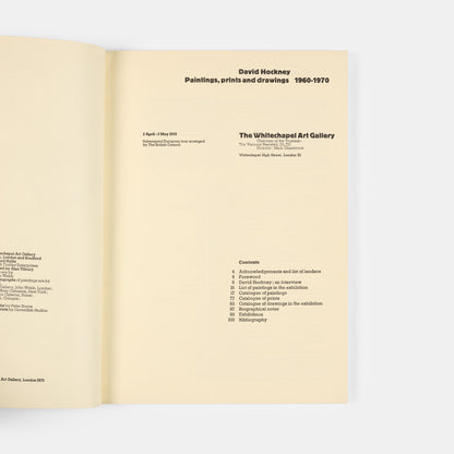Paintings, Prints, and Drawings 1960-1970.