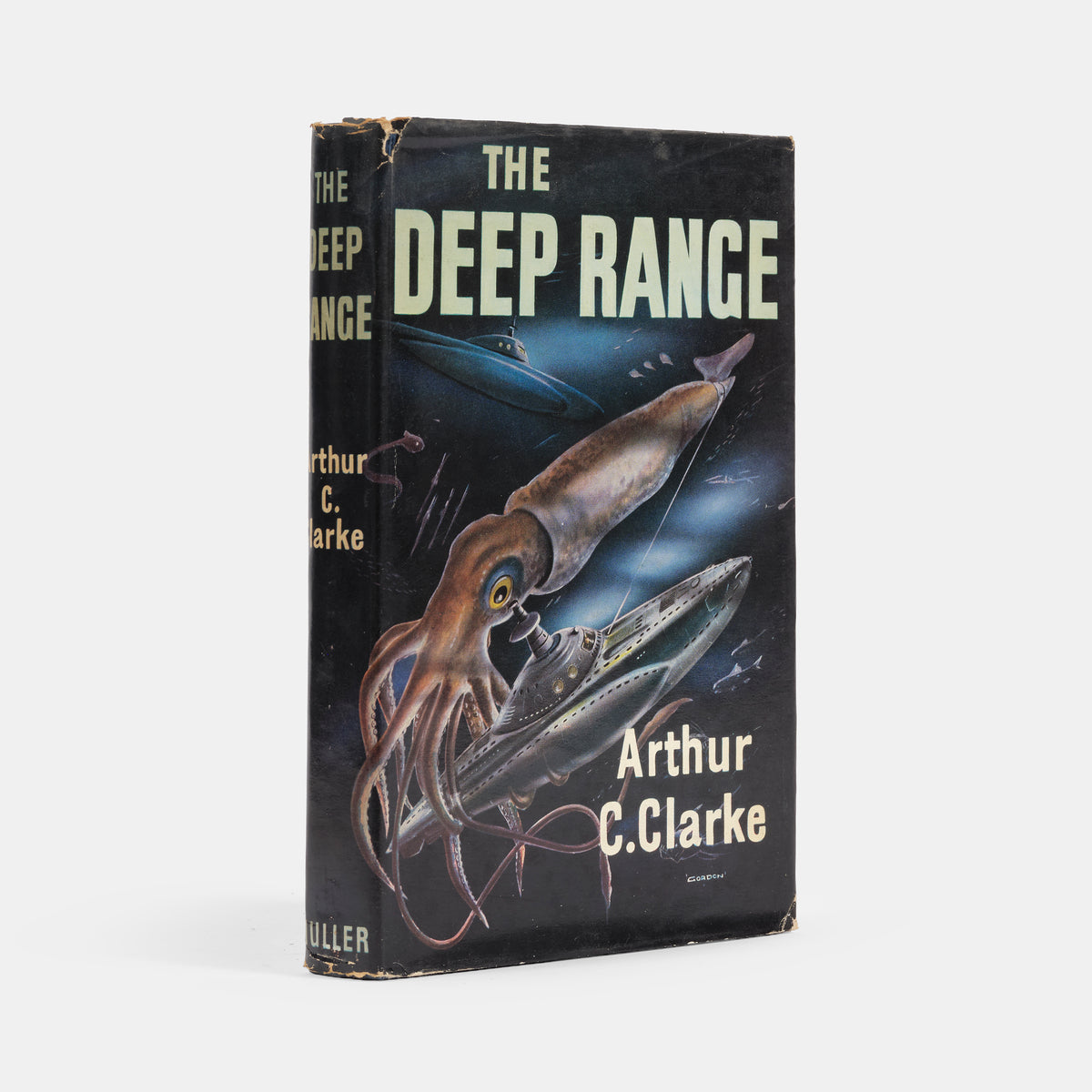 First edition of science fiction novel The Deep Range by Arthur C. Clarke.
