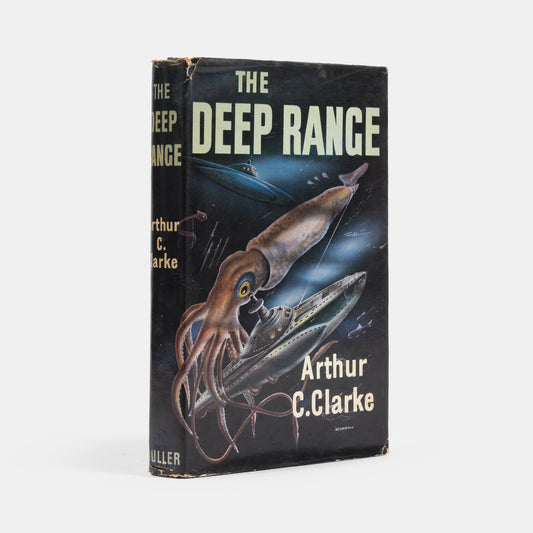 First edition of science fiction novel The Deep Range by Arthur C. Clarke.