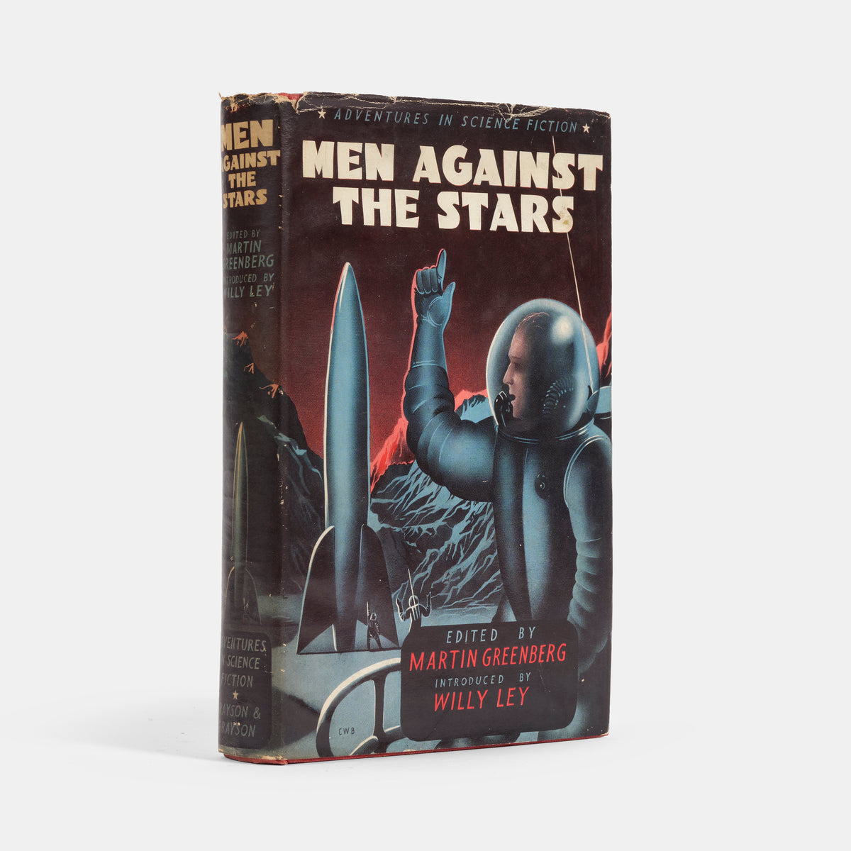 The first UK edition of Men Against the Stars edited by Martin Greenburg with an introduction by Willy Ley.
